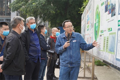 南充市高坪區(qū)應(yīng)急管理局考察瀘天化安全清單制管理工作