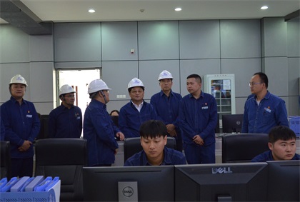 瀘州市政協(xié)主席田亞東一行到和寧公司調(diào)研