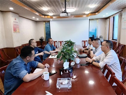 國(guó)網(wǎng)納溪供電公司到瀘天化股份公司溝通交流