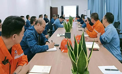 瀘天化股份公司召開合成一裝置年度大修首次推進(jìn)會 