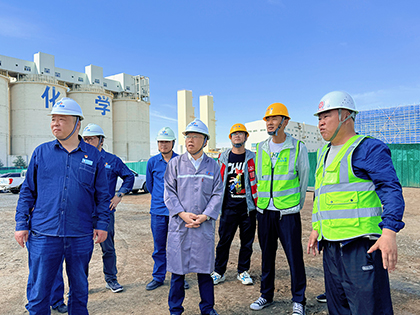 傅利才率隊(duì)赴和寧公司調(diào)研指導(dǎo)工作